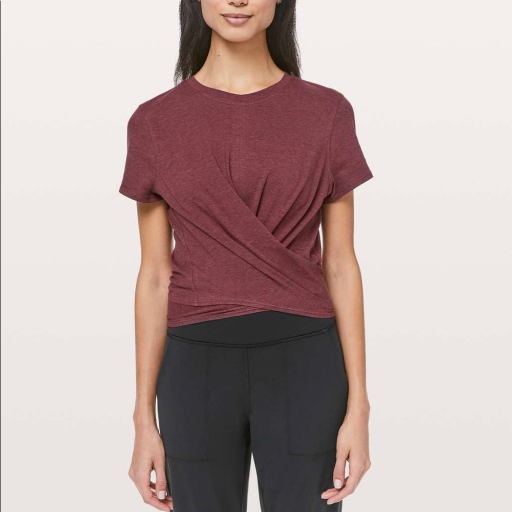 Lululemon “Time to Restore” Shirt